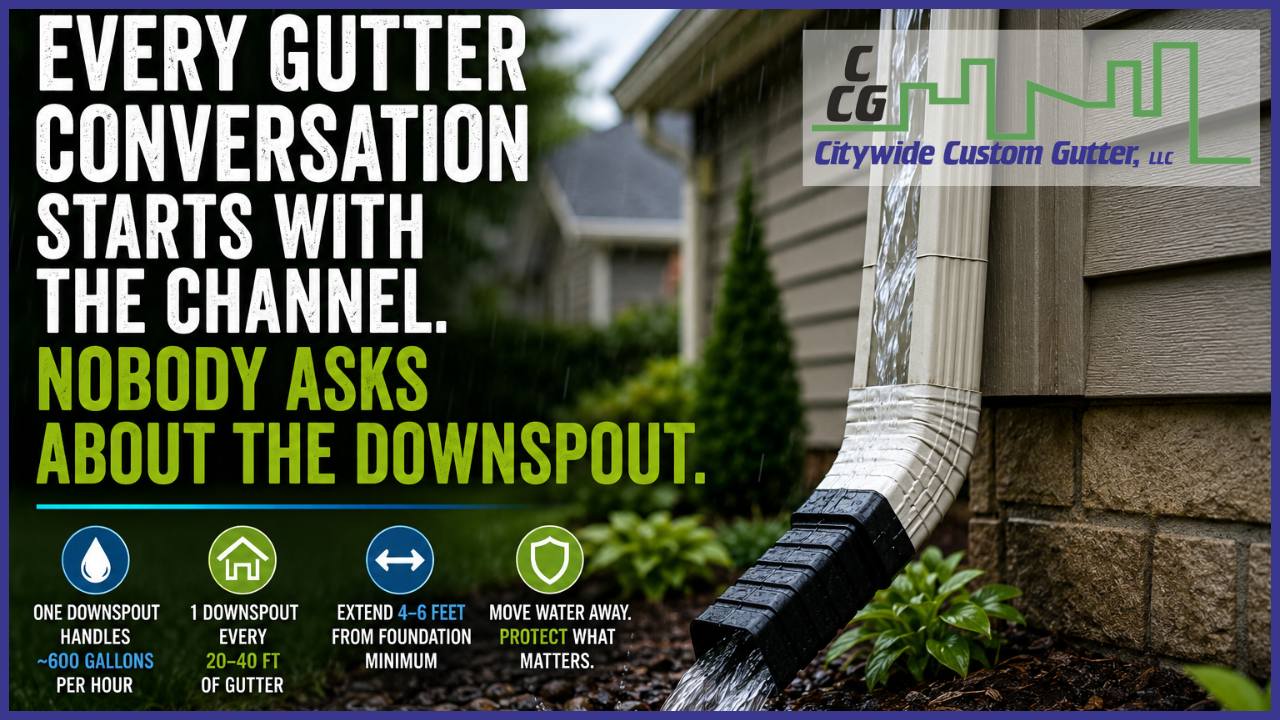 downspouts Downspout Installation